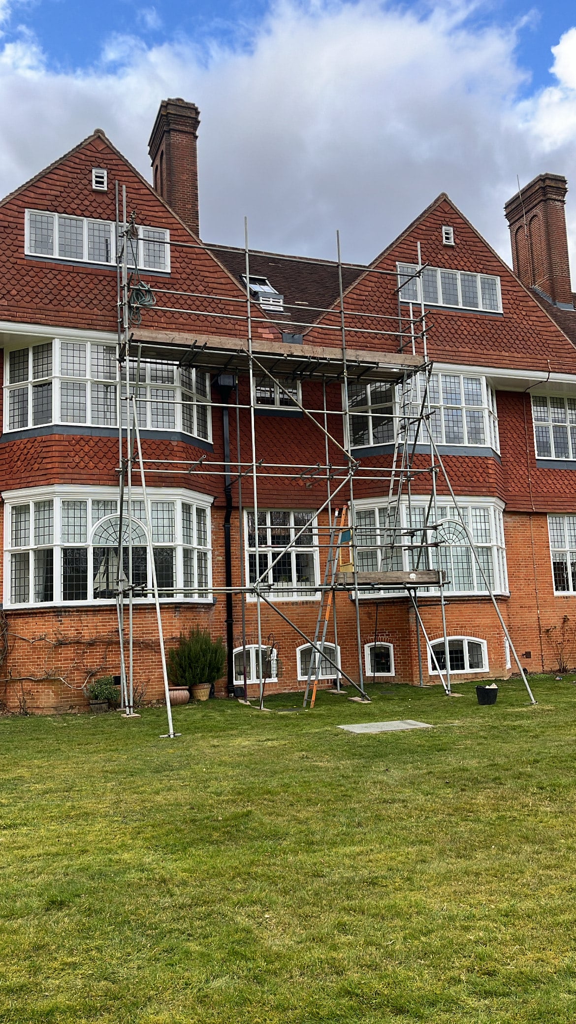 The Williamson Scaffolding team on site